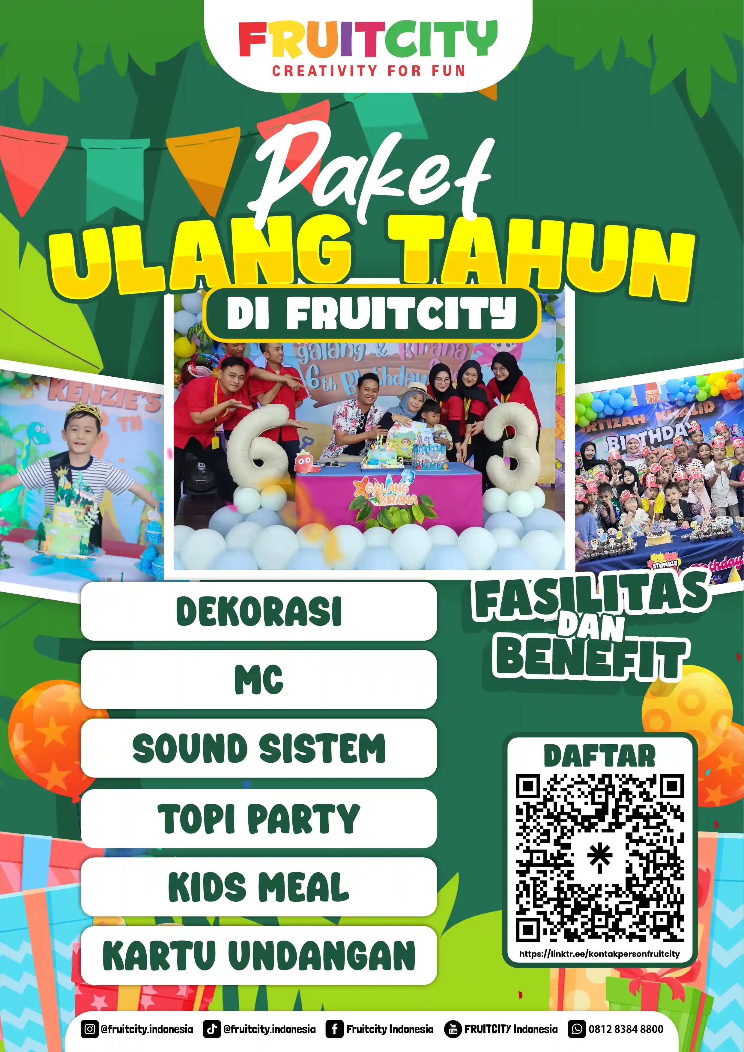 Paket Ulang Tahun Fruitcity